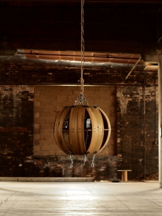 The Living Orb (warehouse installation)